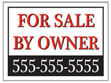 Picture of For Sale By Owner Yard Sign (FSOYS#002)