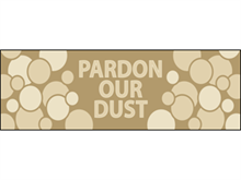 Picture of Pardon Our Dust Banner (PODB#001)