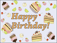 Picture of Happy Birthday Yard Sign (HB2YS#002)